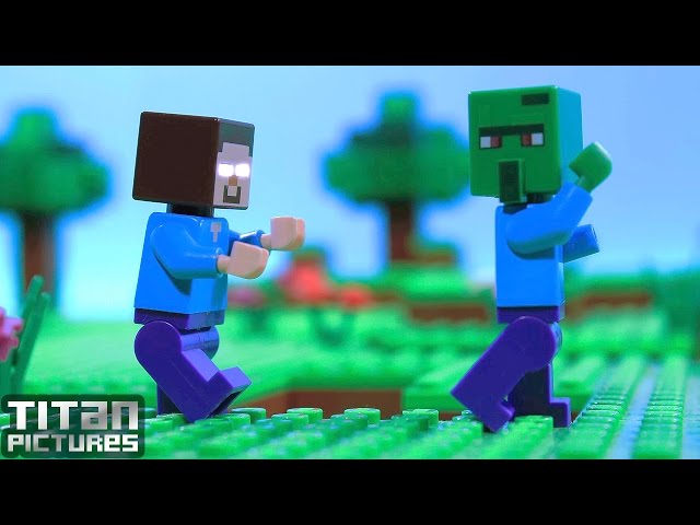 Lego Minecraft Zombie Chase - fgteev roblox zombie rush #2