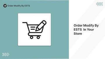 How to Modify Your Shopify Orders After Checkout | Order Modify by ESTS App