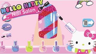 Hello Kitty Nail Salon Color Style Makeover - Best games for girls screenshot 5