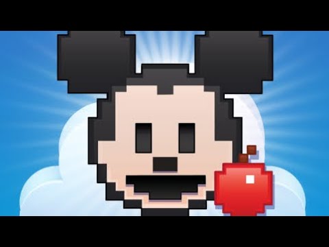 Disney Emoji Blitz 8-Bit Mickey Level 1 - YouTube