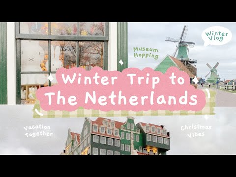 WINTER TRIP TO THE NETHERLANDS | ASMR VLOG, Christmas Vibes & Museum Hopping