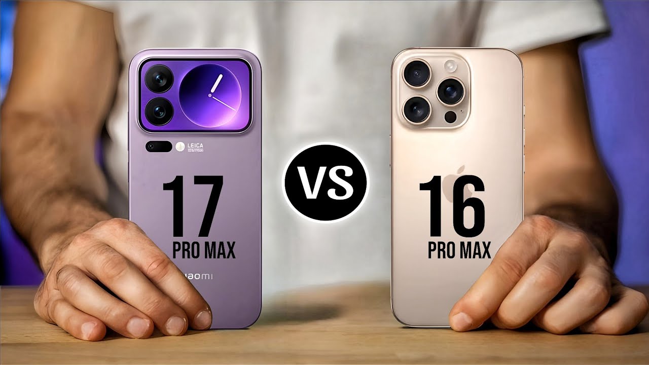 Xiaomi 17 Pro Max Vs iPhone 16 Pro Max || Full Specs Comparison