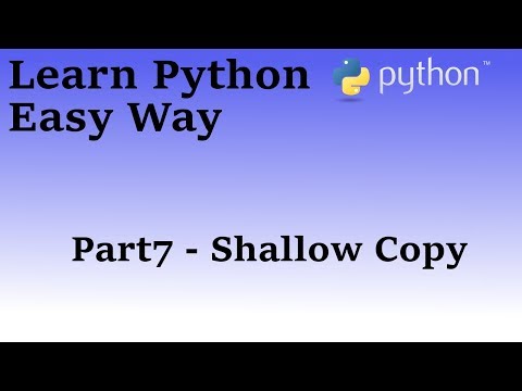 Programming in Python Part 7 Slice Copy Lists