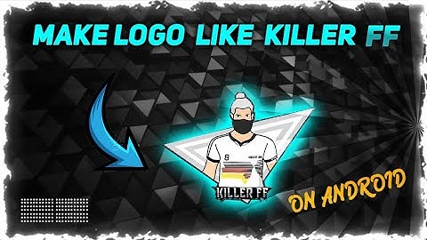 How to make logo like killer ff✓ Mascoot logo for freefire