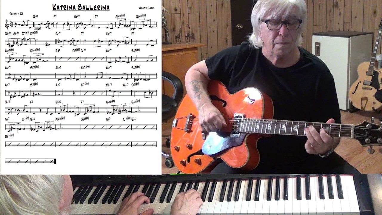 Katrina Ballerina - Jazz guitar & piano cover ( Woody Shaw ) - YouTube