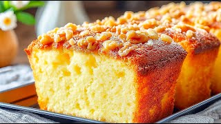 Grandma’s Secret 10 Spoons Cake in 5 Minutes – Super Soft & Melts Instantly!