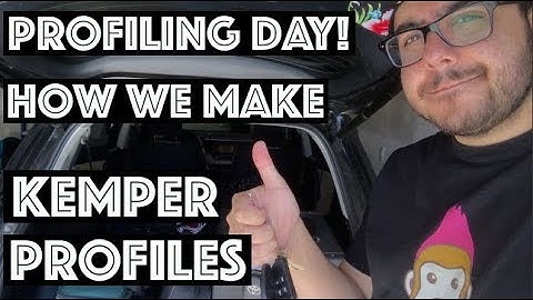 How we make Kemper Profiles!!!