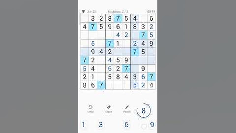 28 JUNE 2021 - SUDOKU DAILY CHALLENGE