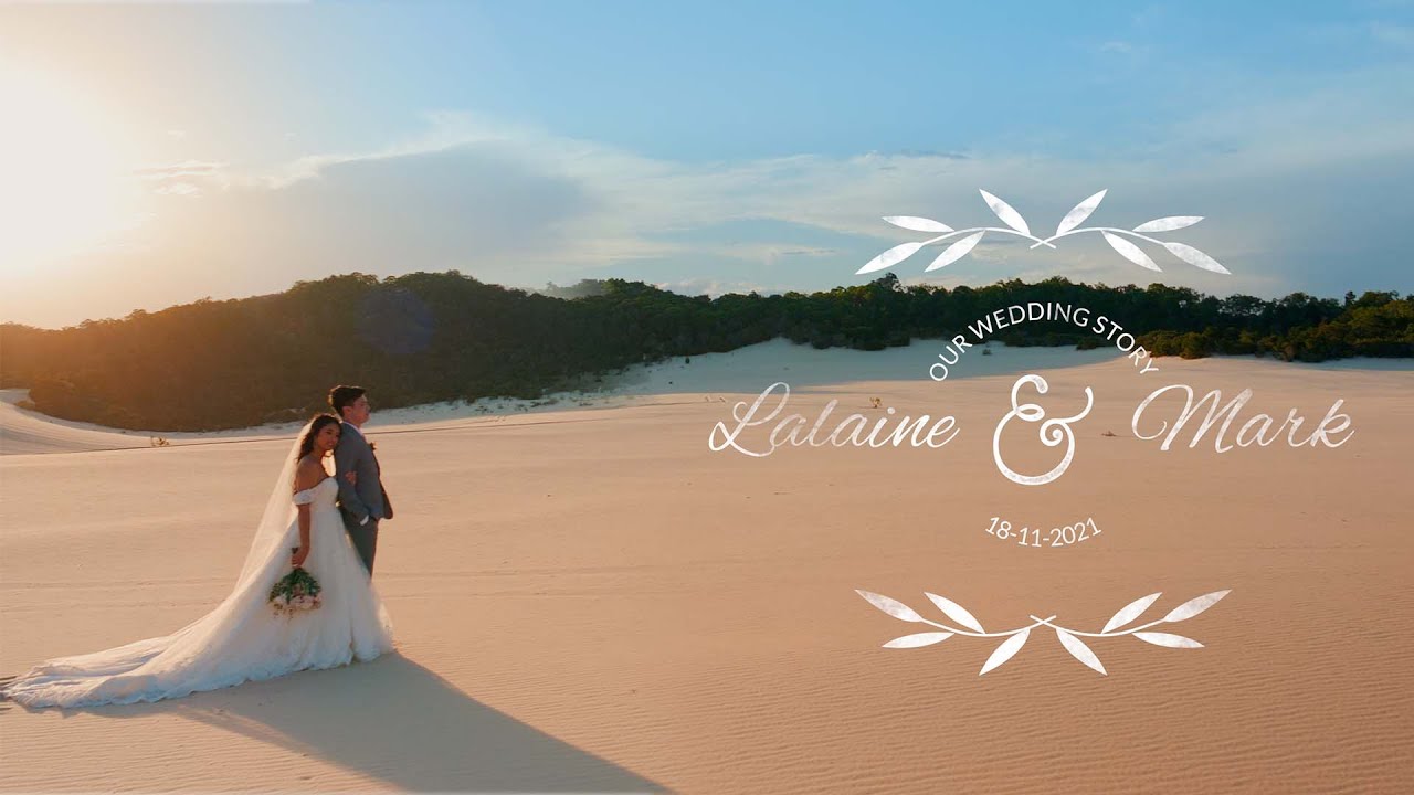 Lalaine and Mark - Our Love Story at Tangalooma Resort. A film by She Said YES! wedding photography