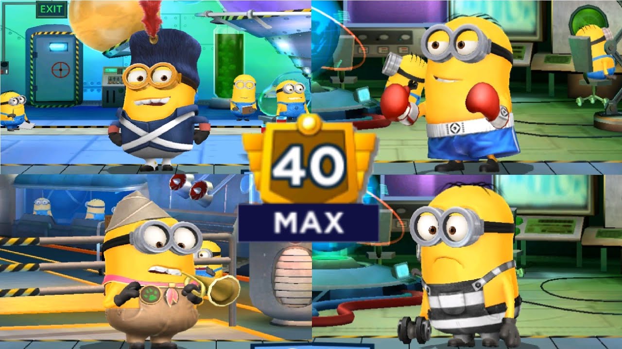 Minion Rush Grenadier / Scout / Boxer / Prisoner rooms 14 android