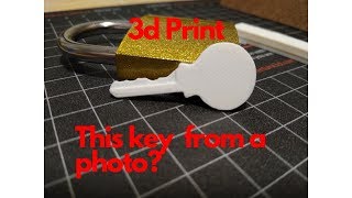 How to 3d printed keys using photos