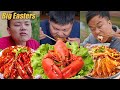 Who will eat wasabi seafood  tiktok  eating spicy food and funny pranks  funny mukbang