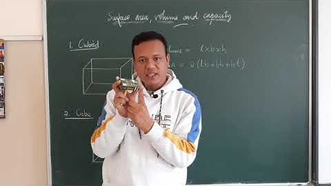 Class 8 ICSE Surface area, Volume and Capacity |Part 1|