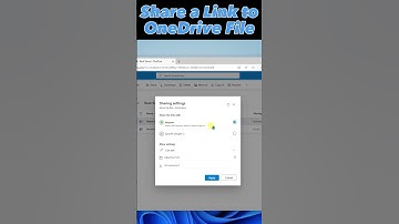 Link delen naar OneDrive-bestand #shorts