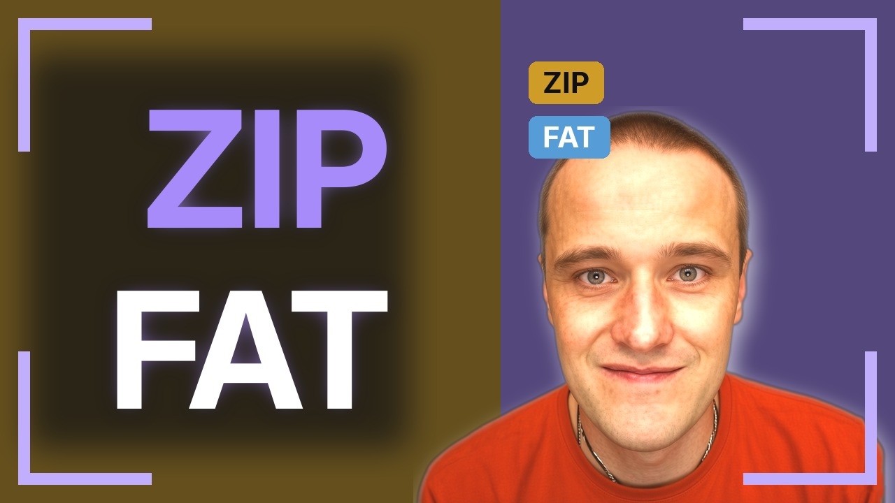 Unix & Linux: zip file with fat format (on linux) - YouTube