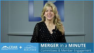 Merger in a Minute - Committees & Member Engagement