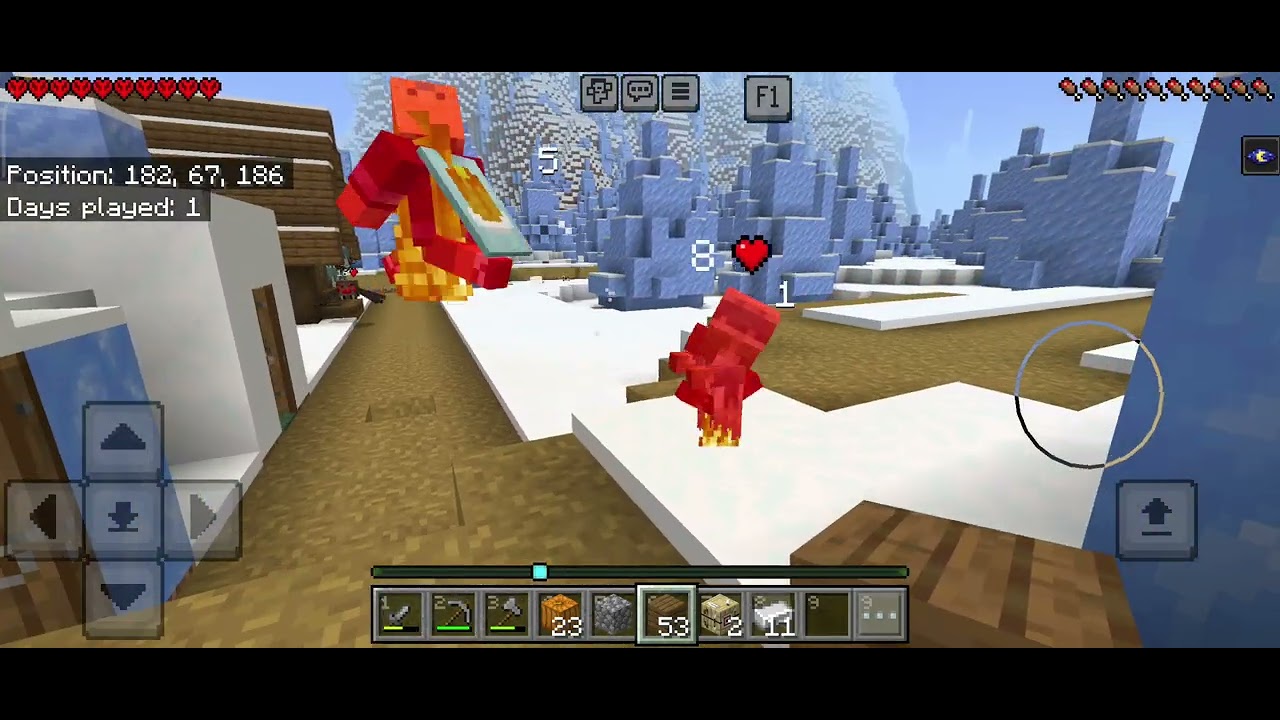 Ben ve kuzenim part 1 Minecraft - YouTube