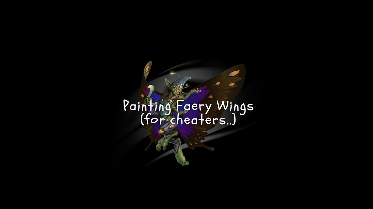 Quick Painting Guide: Painting Faerie Wings