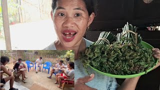 Preparing a simple meal for my Family 🍚|pig innards|salad|beans chutney Naga style