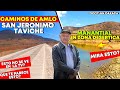 Asi avanzan los caminos de AMLO por la sierra de Oaxaca, San Jeronimo Taviche trabajando duro con...