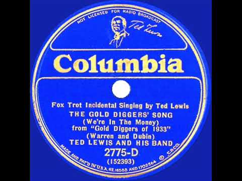 Top songs, 1933 music charts: lyrics for Gold Diggers Song