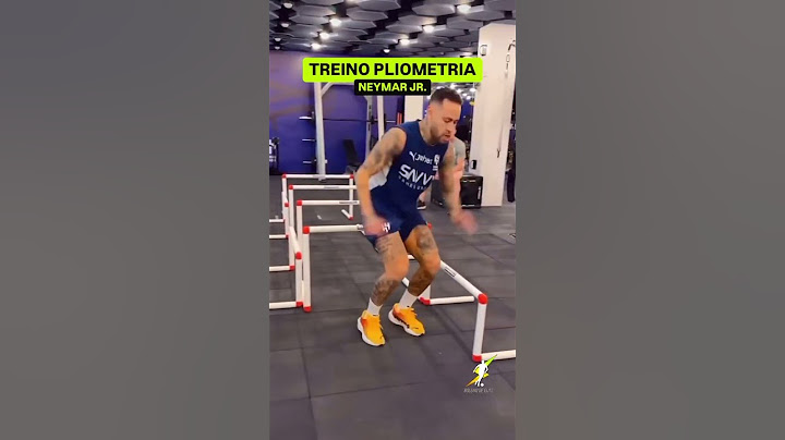 Treino de pliometria do Neymar Jr.