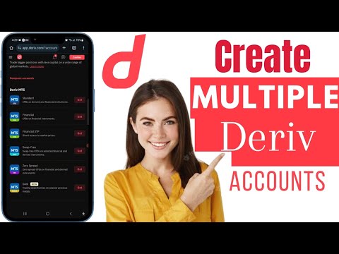 How To Create Multiple Deriv Accounts | Create Deriv Account