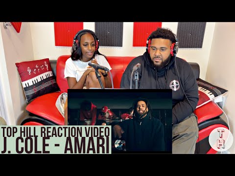 J. COLE - A M A R I (OFFICIAL TOP HILL REACTION VIDEO)