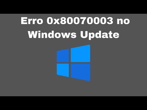 Erro 0x80070003 Windows