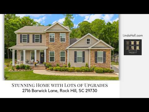 2716 Barwick Lane, Rock Hill, SC home video tour