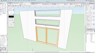 Vectorworks 2021 - Aligning Doors and Windows - Podcast 222