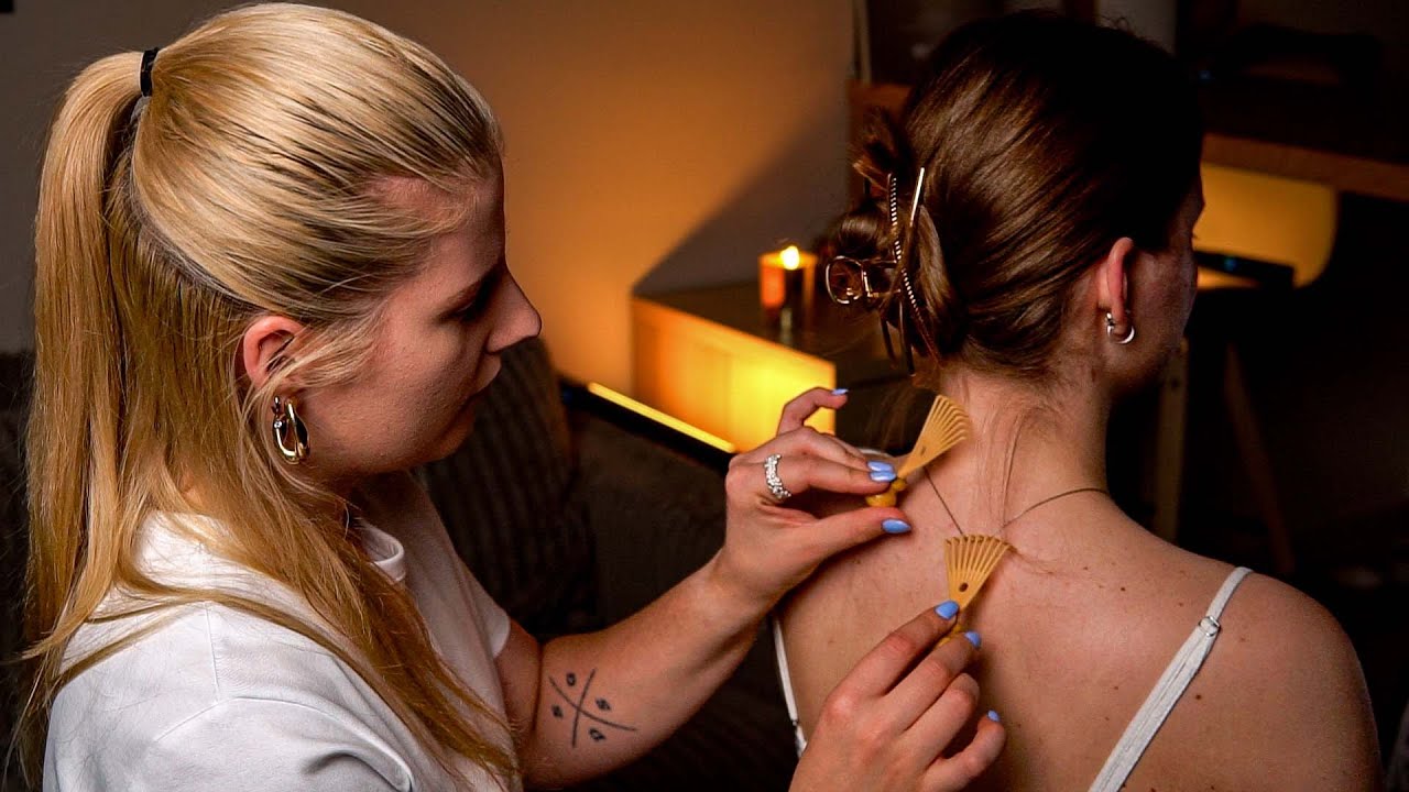 ASMR | The Girl Behind You Starts Playing With Your Hair in Class ✨ (No Talking)