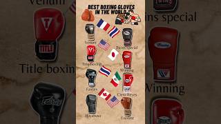 Best Boxing Gloves In The World | #shorts