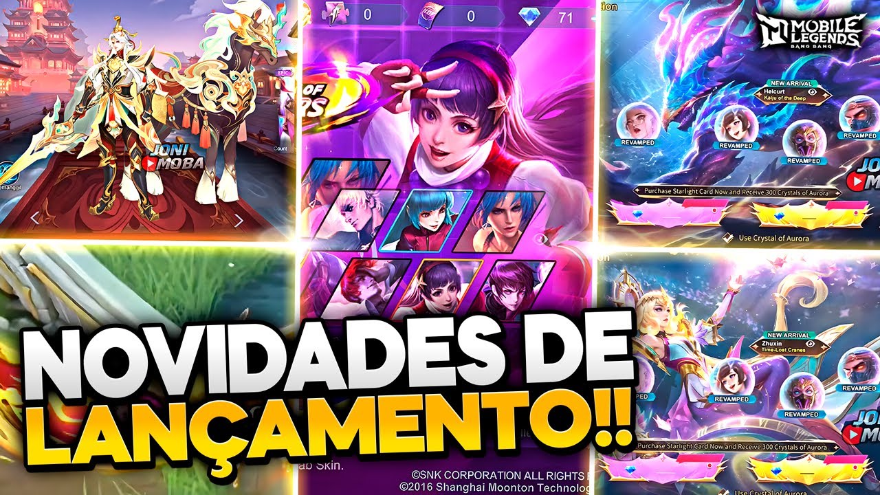 BOMBAAAA!!! Volta Do EVENTO KOF CONFIRMADA! Novo Evento De SKINS COLLECTORS! Mobile Legends