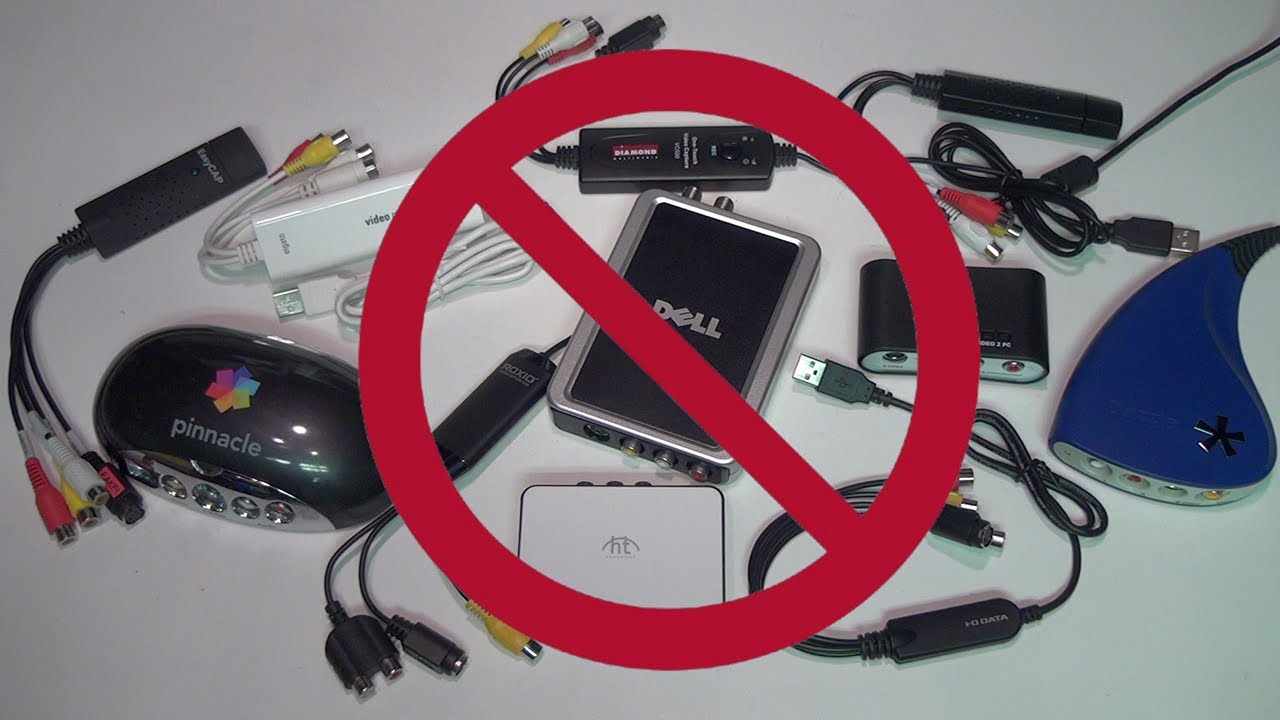 USB video capture devices ALL SUCK - but there's a solution