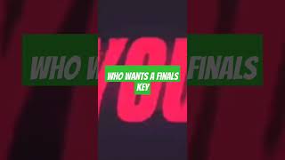 Finals Beta Key