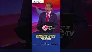 Presiden Joko Widodo Meresmikan KTT Ke-43 ASEAN 2023 #shorts