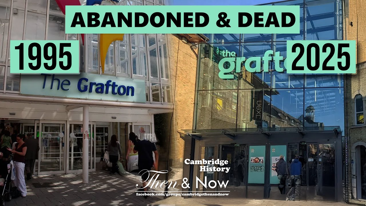 Grafton Centre Cambridge Extension Opening 1995 | Cambridge History Then & Now