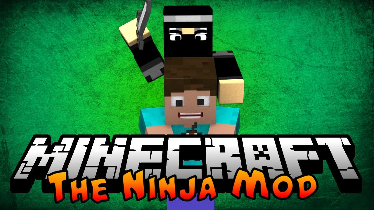 "A BADASS NINJA!" - The Ninja Mod (Minecraft Mod Showcase) - YouTube
