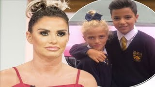 Life goes on for Katie Price as she shares cute snap of Princess and Junior heading back to school