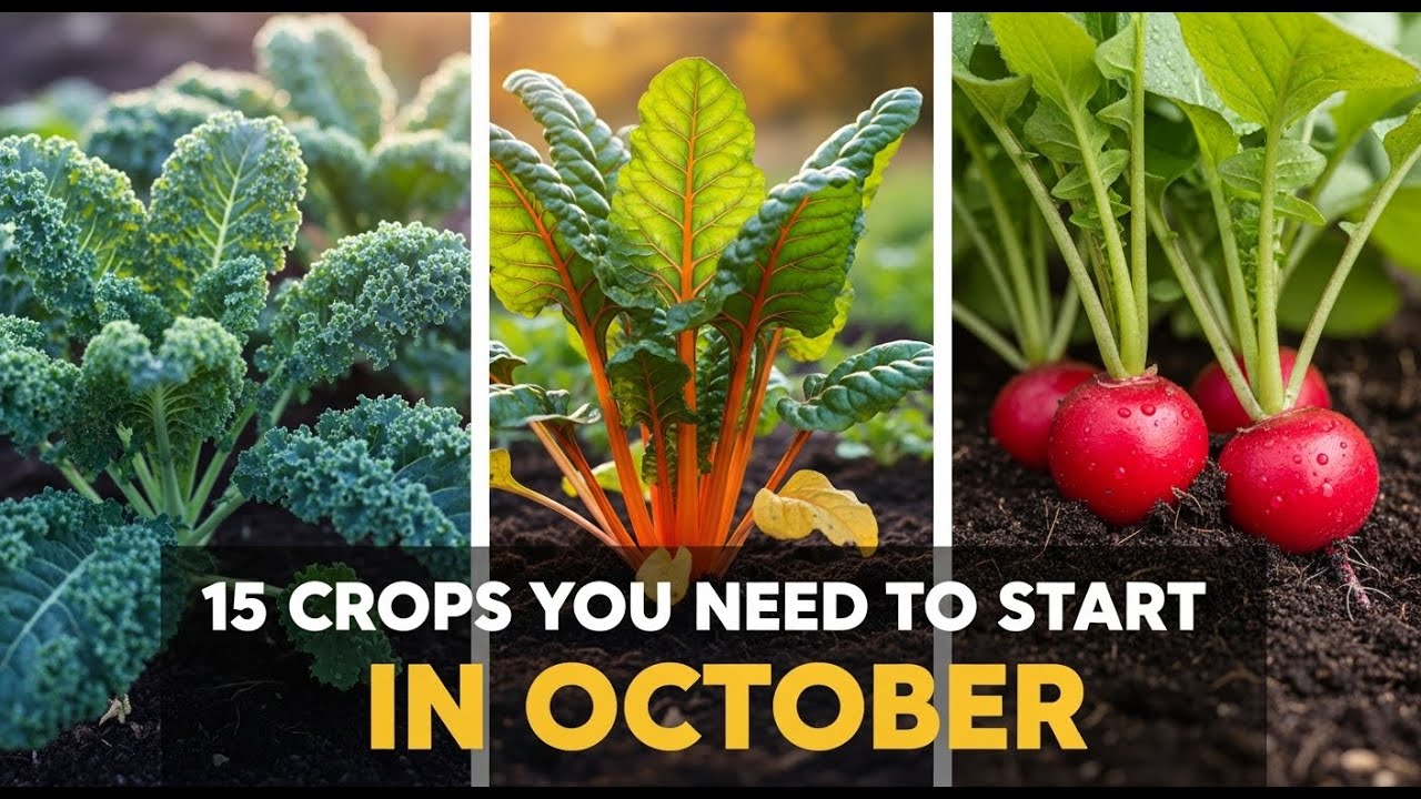 15 Crops You Can Still Plant in October - YouTube