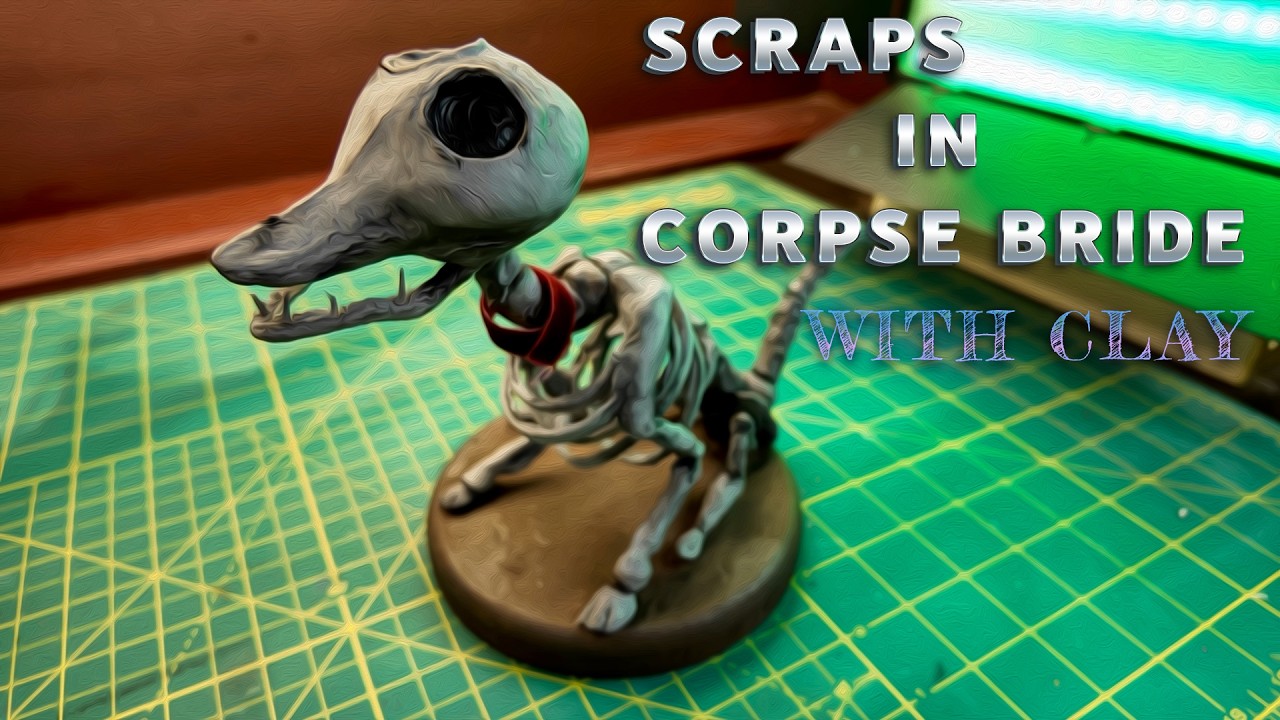 Scraps in Corpse Bride – Clay Tutorial | Relaxing Step by Step