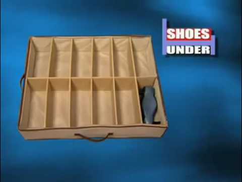 Shoes Under As Seen On TV Commercial - YouTube