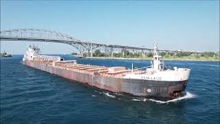 SAM LAUD - Downbound Port Huron, Michigan 6-11-2025