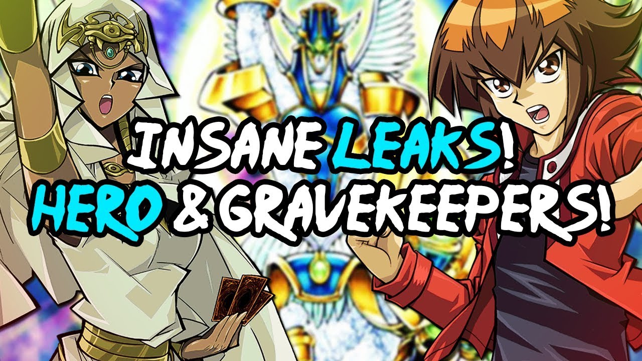 INSANE LEAKS! New HERO Support & New Gravekeeper Support Soon for YuGiOh! Duel Links? YouTube