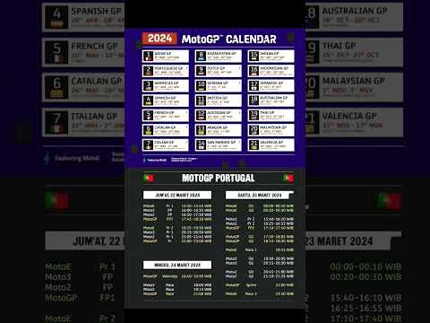 jadwal motogp portugal 2024.