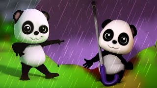 Chuva da chuva parte | rima de berçário | 3D Miúdos Cartoon | Rain Rain Go Away | Nursery Rhyme