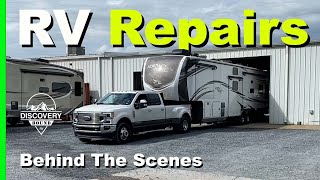 RV Newbie | Warranty Repair  Behind the Scenes in the Shop