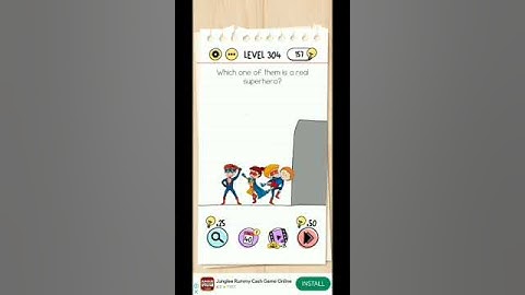 Level 304 Which one of them is a real superhero? #braintest #superhero #realsuperhero