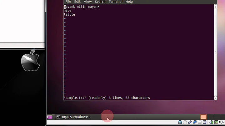 Open a file in vi or vim editor In Read ONly Mode Linux Or Ubuntu Step By Step Tutorial